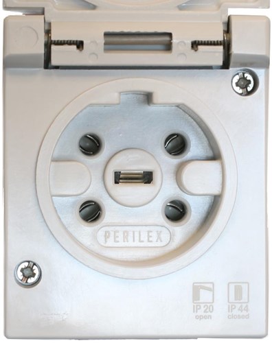 Prise en saillie Enzo Perilex | 16a | swd | gris | abl2441860 - 4052965