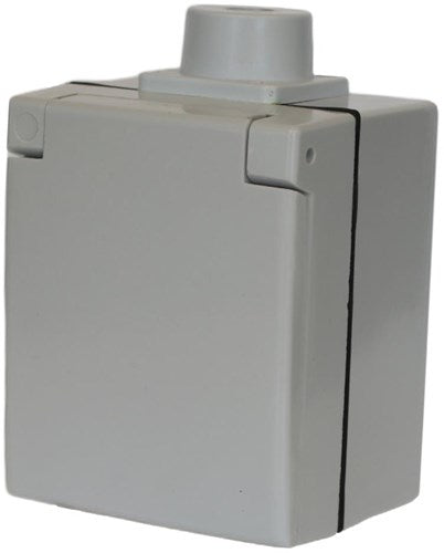 Prise en saillie Enzo Perilex | 16a | swd | gris | abl2441860 - 4052965