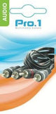 Enzo pro-1 audio 2 tulp male -> 2 tulp male 1,5 meter 9206000