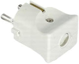 Enzo fiche de terre couplage blanc polaire 6141021