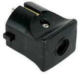 Prise de terre Enzo accouplement noir 6141000