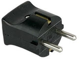 Prise de terre Enzo accouplement noir 6141000