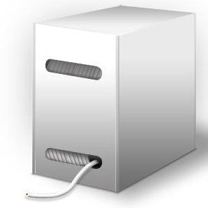 Enzo s ftp cat6 box 305m gris solide - 1381550