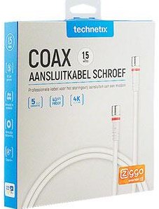 Enzo technetics modem câble f-connecteur 1,5 m - 2075060