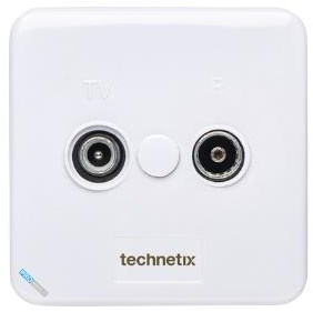Enzo technetics tras-2000 - boîte à bornes radio TV encastrable en saillie - 2074025
