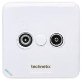 Enzo technetics tras-2000 - boîte à bornes radio TV encastrable en saillie - 2074025