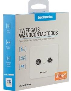 Enzo technetics tras-2000 - boîte à bornes radio TV encastrable en saillie - 2074025