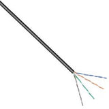Enzo utp cat5e 4x2 awg24 100m noir solide extérieur - 1381525