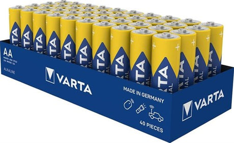 VARTA AA LR06 PENLITE ALCALIN BULK 40 pièces