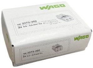 Pince à souder Enzo Wago 2x0,5-2,5mm blanc trans ds100 - 4047222