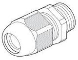 Enzo wartel pvc m16 grijs ip68 jsl per stuk 4084745