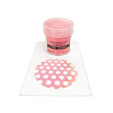 Ranger encre ranger • guirlande rose poudrée à gaufrage