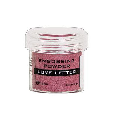 Ranger encre ranger • poudre à embosser lettre d'amour métallisée