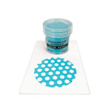 Ranger encre ranger • poudre à gaufrer bleu fluo