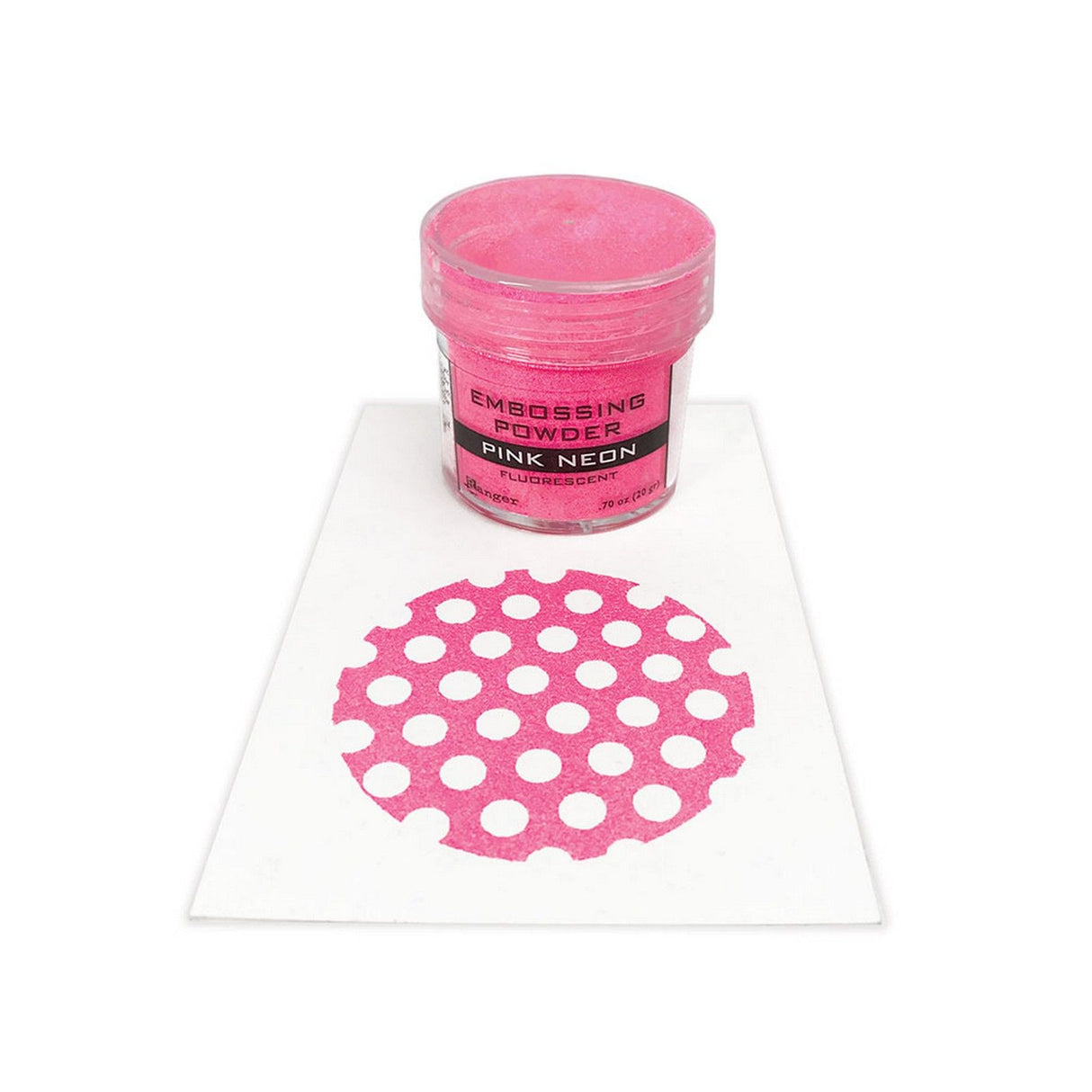 Ranger encre ranger • gaufrage rose poudré fluo