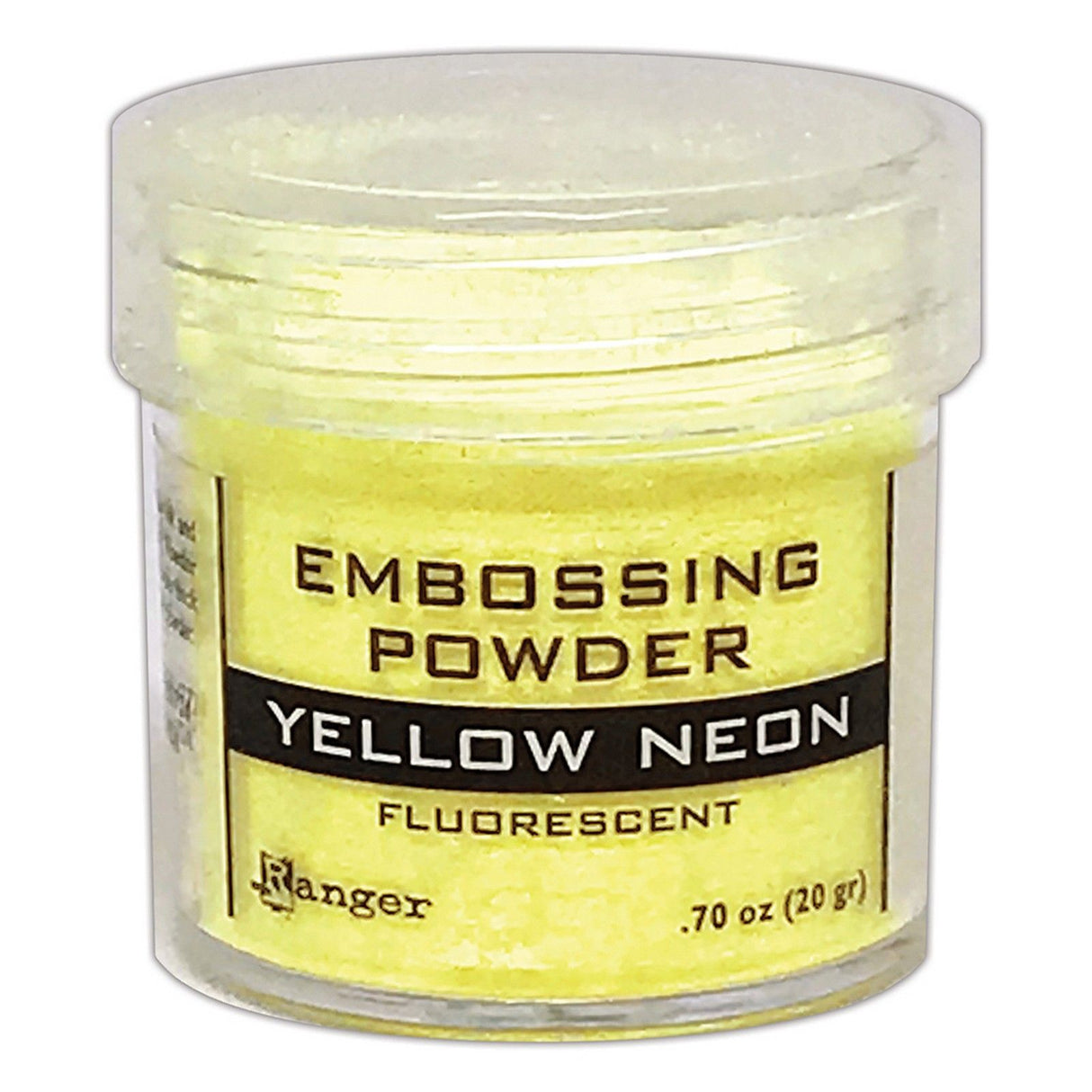Ranger encre ranger • poudre à embosser jaune fluo