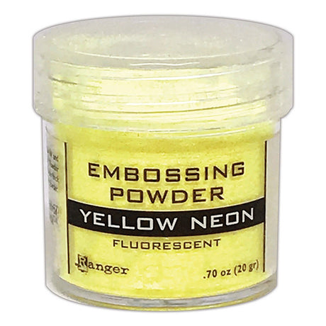 Ranger encre ranger • poudre à embosser jaune fluo