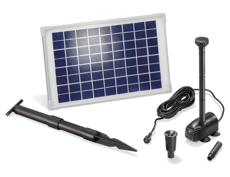 Kit pompe de bassin Esotec - 10w - 610 l h - énergie solaire