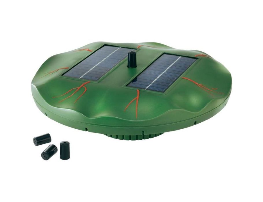Pompe de bassin Esotec - nénuphar - énergie solaire