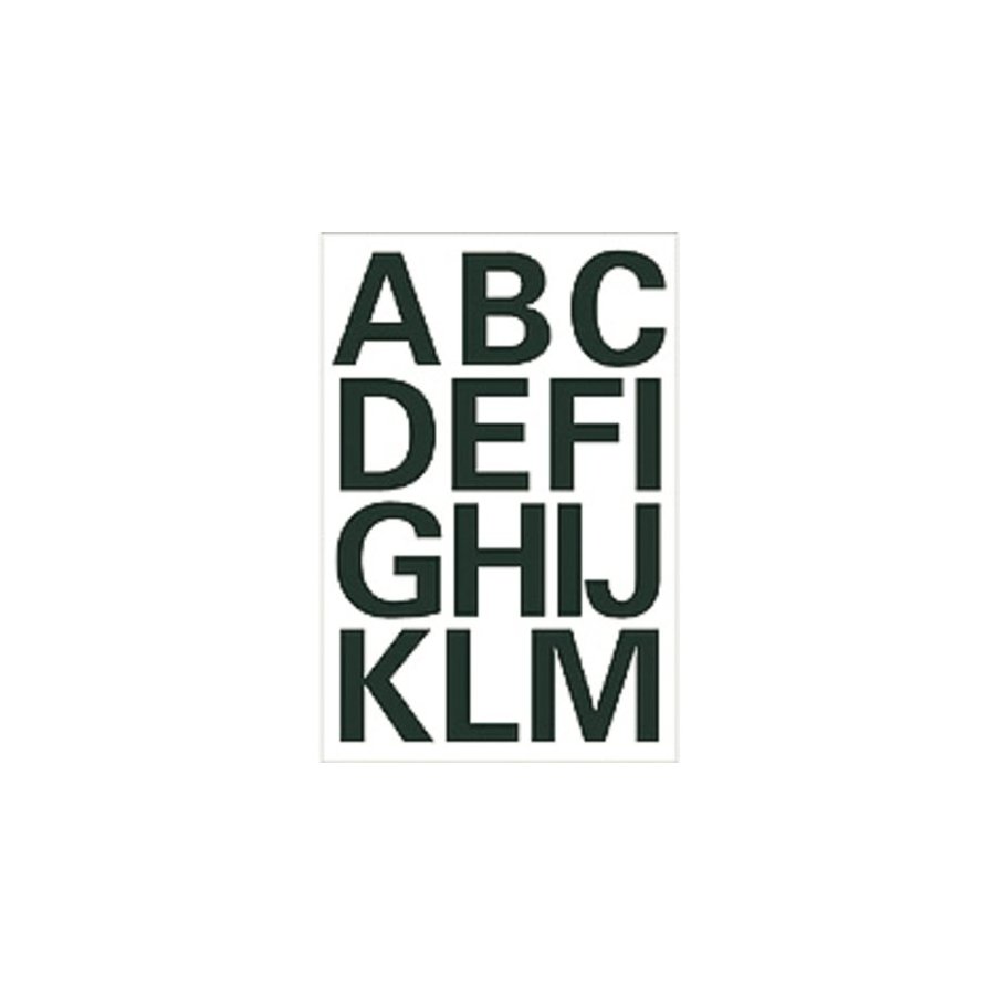 Autres marques - - Lettres noires A -z 25 mm
