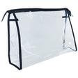 Pochette de rangement pour coiffeur transparente grande avec fermeture éclair
