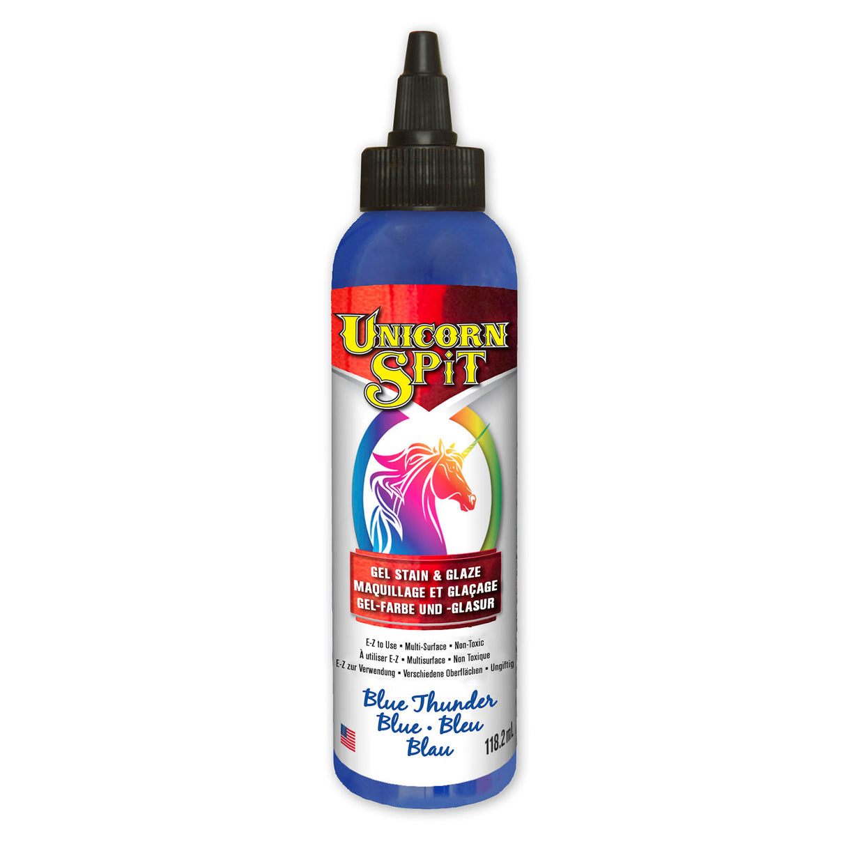 E6000 éclectique • crachat de licorne 118,2 ml bleu tonnerre