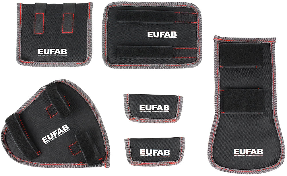 Protection de transport de vélo Eufab 6-pcs