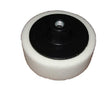 Silver schijf 125mm witte polijstspons m14 hard