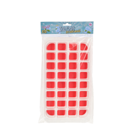 Excellent houseware ijsblokjesvorm rood