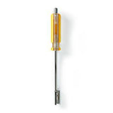 Nedis csgg49550ye tournevis connecteur f en acier