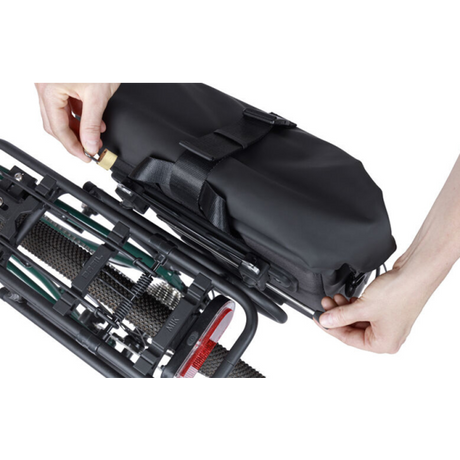 Basil Mik Side Lockpin, noir, pour les bagages-bagages