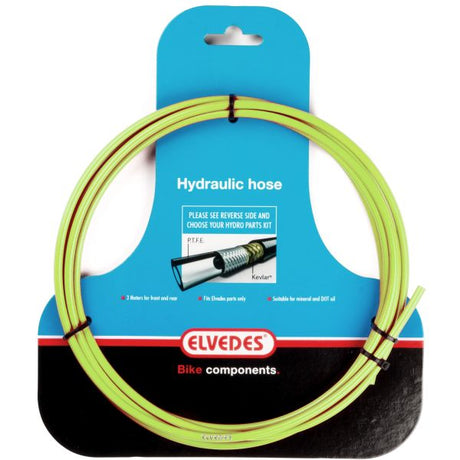 Tuyau hydraulique Elvedes avec doublure PTFE et protection Kevlar Green (3 mètres sur carte)
