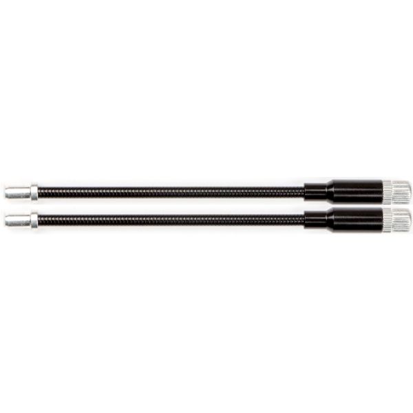 Elvedes cable Systems bv Tuyau de câble de frein en V flexible réglable Elvedes métal léger - noir (2 pièces)
