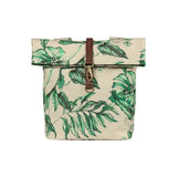 Sac double à vélo de basilic, animal de compagnie recyclé, repliement de retenue à l'eau, unisexe, vélo, beige de sable