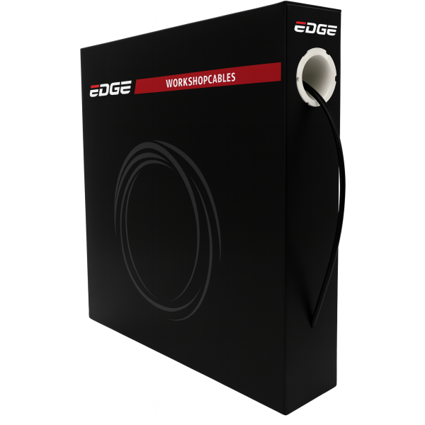 Edge Schakel Câble extérieur 30 mètres Ø4 mm avec doublure en téflon - noir