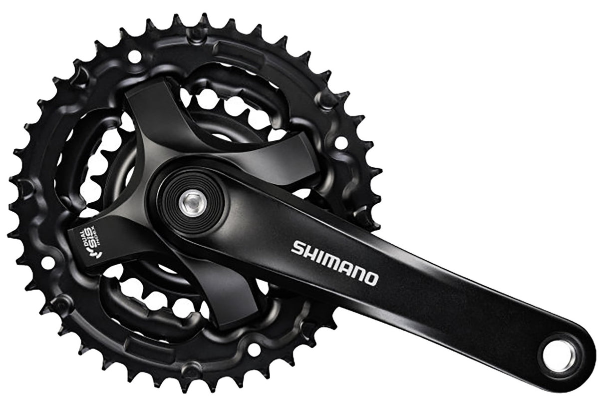 Shimano Kurbel FC-TY501 Altus 42x34x24t 170 mm 6-8 Geschwindigkeit Schwarz