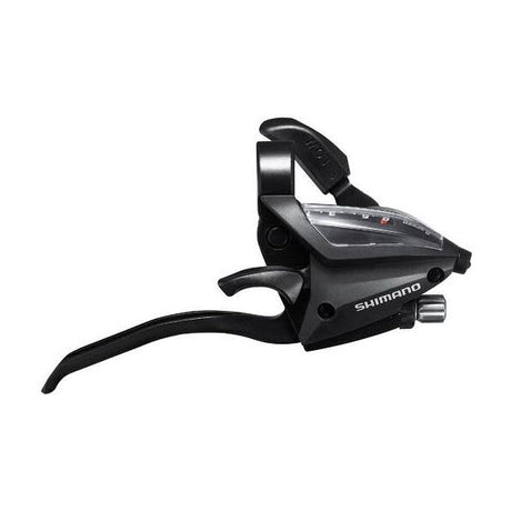 Manette de vitesse Shimano (droite) avec levier de frein 8 vitesses st-ef500-4 - 4 doigts - noir
