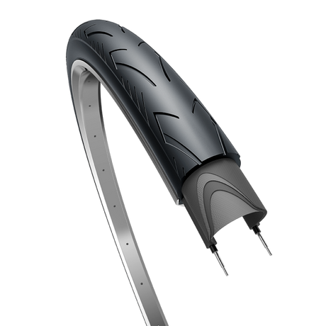 Edge Tire City Range Basic 28 x 1,40 37-622 - noir avec réflexion