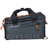Basil Miles Luggage Thruringa Sac - Sac à vélo sportif pour hommes et femmes - Orange noir - imperméable - 7 litres