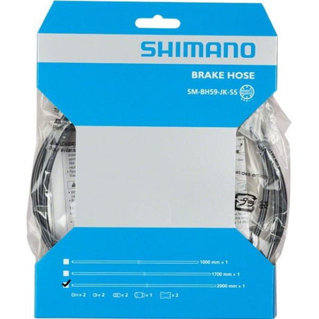 Shimano flexible de frein sm-bh59 br.line shim.sm-bh59 2000mm bl.shortable