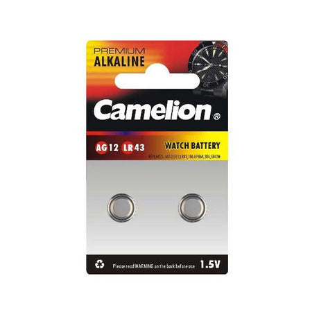 Camelion Battery V12GA - LR43 (2 pièces)