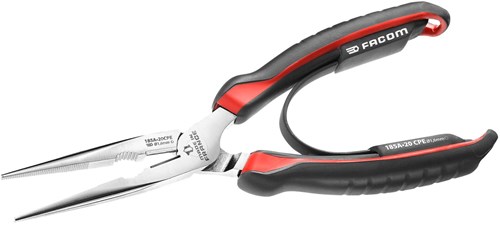 Facom 185 - pince à becs longs semi-circulaires cpe - 185a.20cpe - 185a.20cpe
