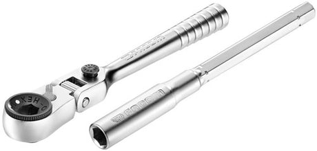 Facom cliquet compact 1 4'' à tête flexible 180° - r.180pb