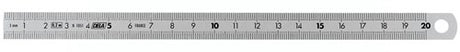 Facom règles flexibles inox - double face 150 mm - dela.1051.150