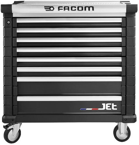 Facom jet desserte à outils 8 tiroirs m4 noir - jet.8nm4a - jet.8nm4a
