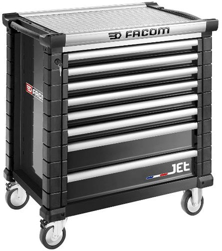 Facom jet desserte à outils 8 tiroirs m4 noir - jet.8nm4a - jet.8nm4a