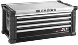Facom jet topcase 4 laden m4 zwart - jet.c4nm4a - jet.c4nm4a