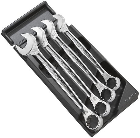 Module Facom avec 4 clés mixtes avec profil OGV ; grandes tailles 27 à 30 et 32 mm - mod.440-2pb