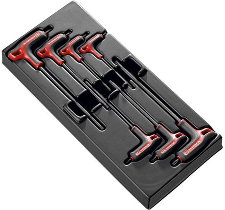 Facom module de 7 clés hexagonales avec poignée en P torx® - mod.89txa