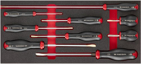 Module mousse Facom avec 9 tournevis protwist® - modm.at4pb